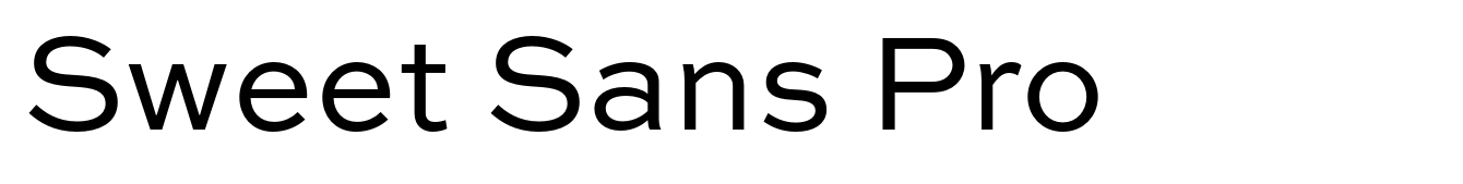 Sweet Sans Pro Font | Webfont & Desktop | MyFonts